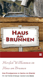 Mobile Screenshot of hausambrunnen.at
